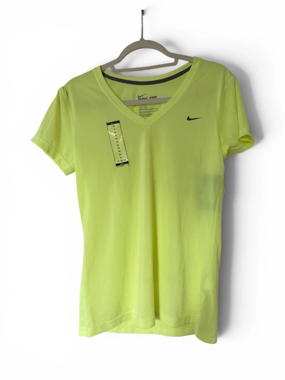Nike Dri-FIT Short Sleeve Tee - Neon Green